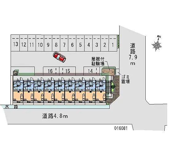 ★手数料０円★掛川市大池　月極駐車場（LP）